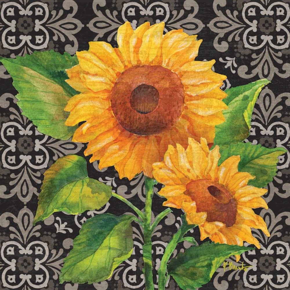 Sunflower Chic I art print by Paul Brent for $57.95 CAD