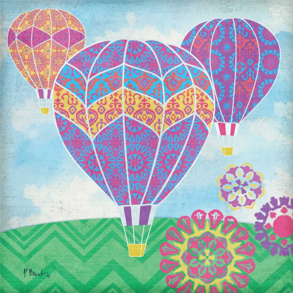Fantasy Balloons II art print by Paul Brent for $57.95 CAD