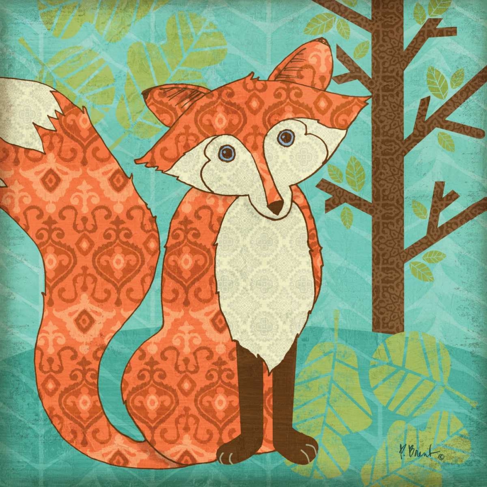 Fantasy Fox I art print by Paul Brent for $57.95 CAD