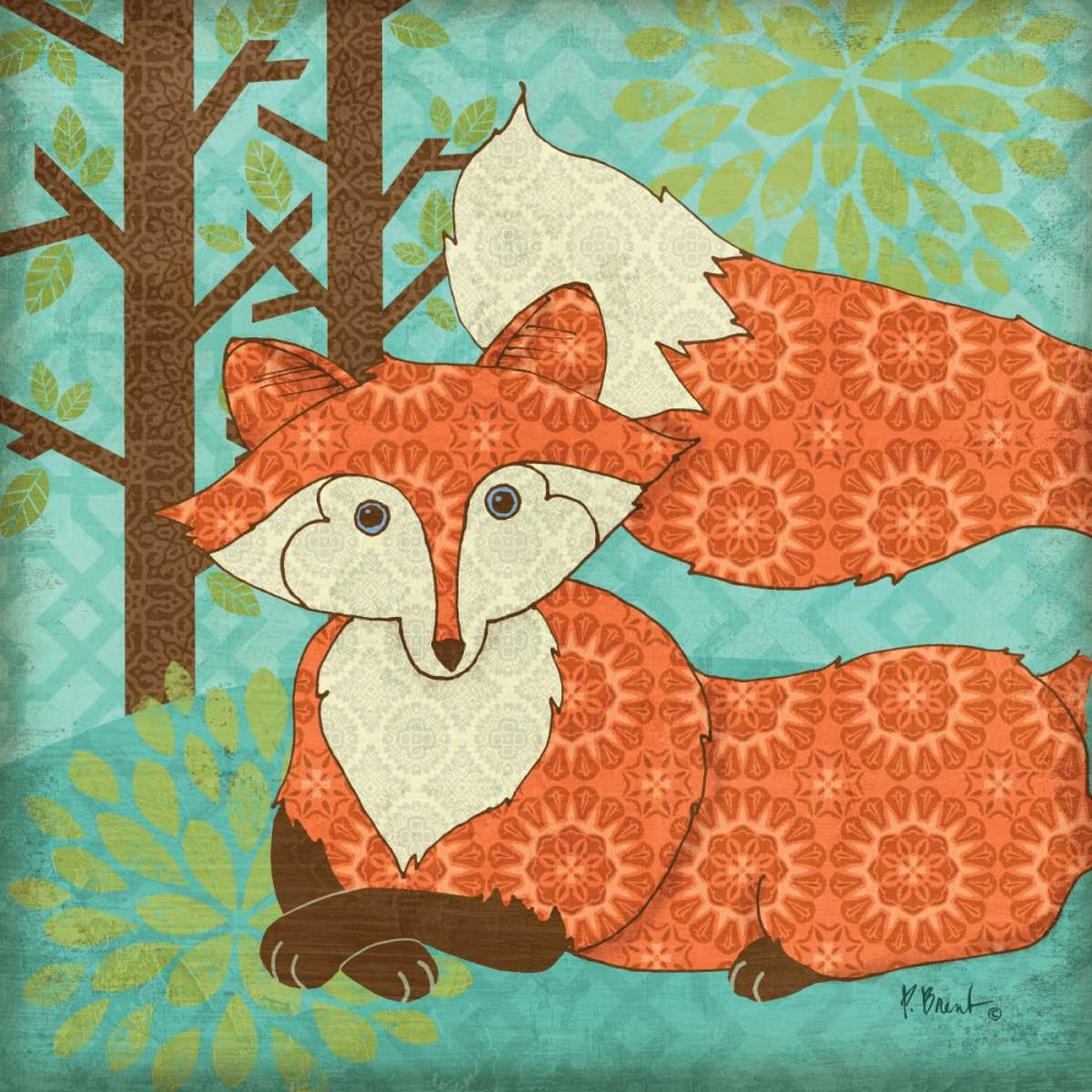 Fantasy Fox IV art print by Paul Brent for $57.95 CAD