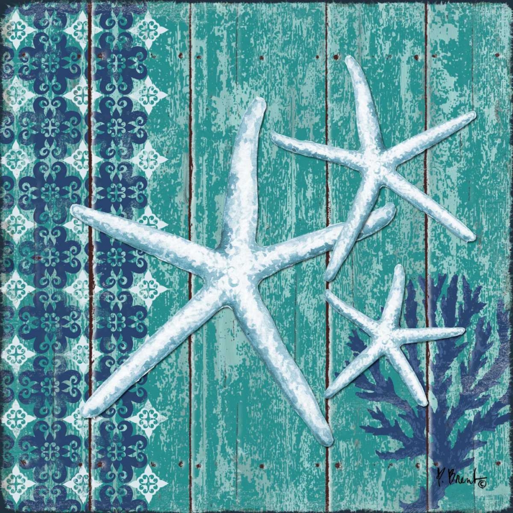 Indigo Sea III art print by Paul Brent for $57.95 CAD