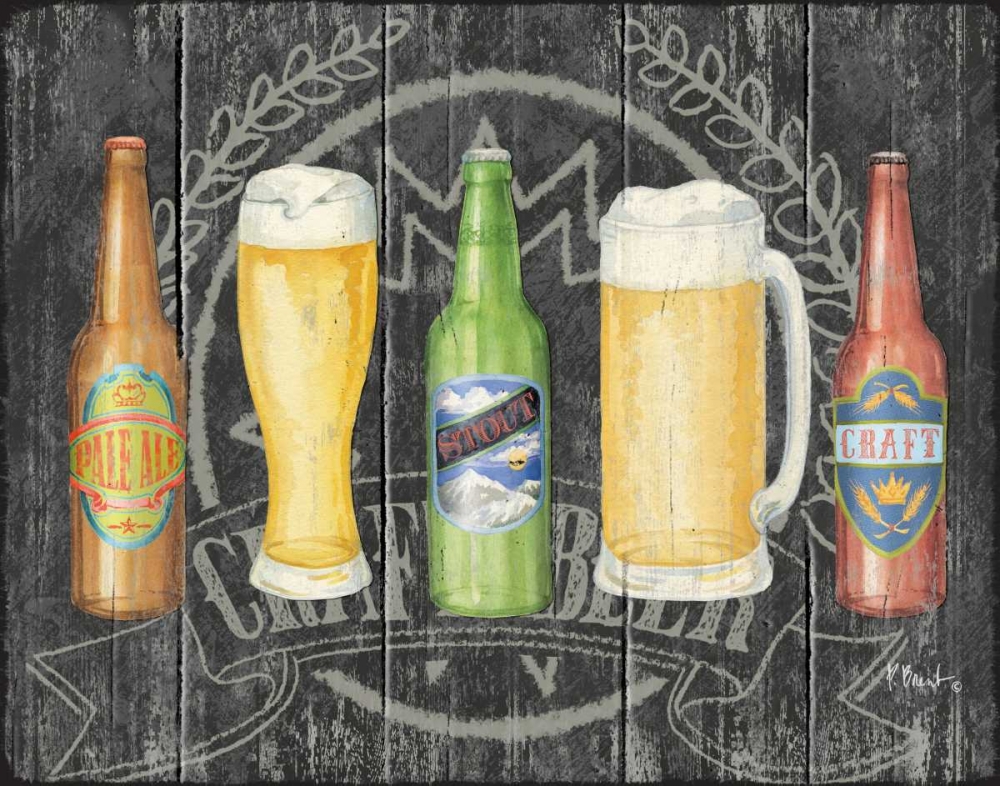 Craft Brew Horizontal art print by Paul Brent for $57.95 CAD