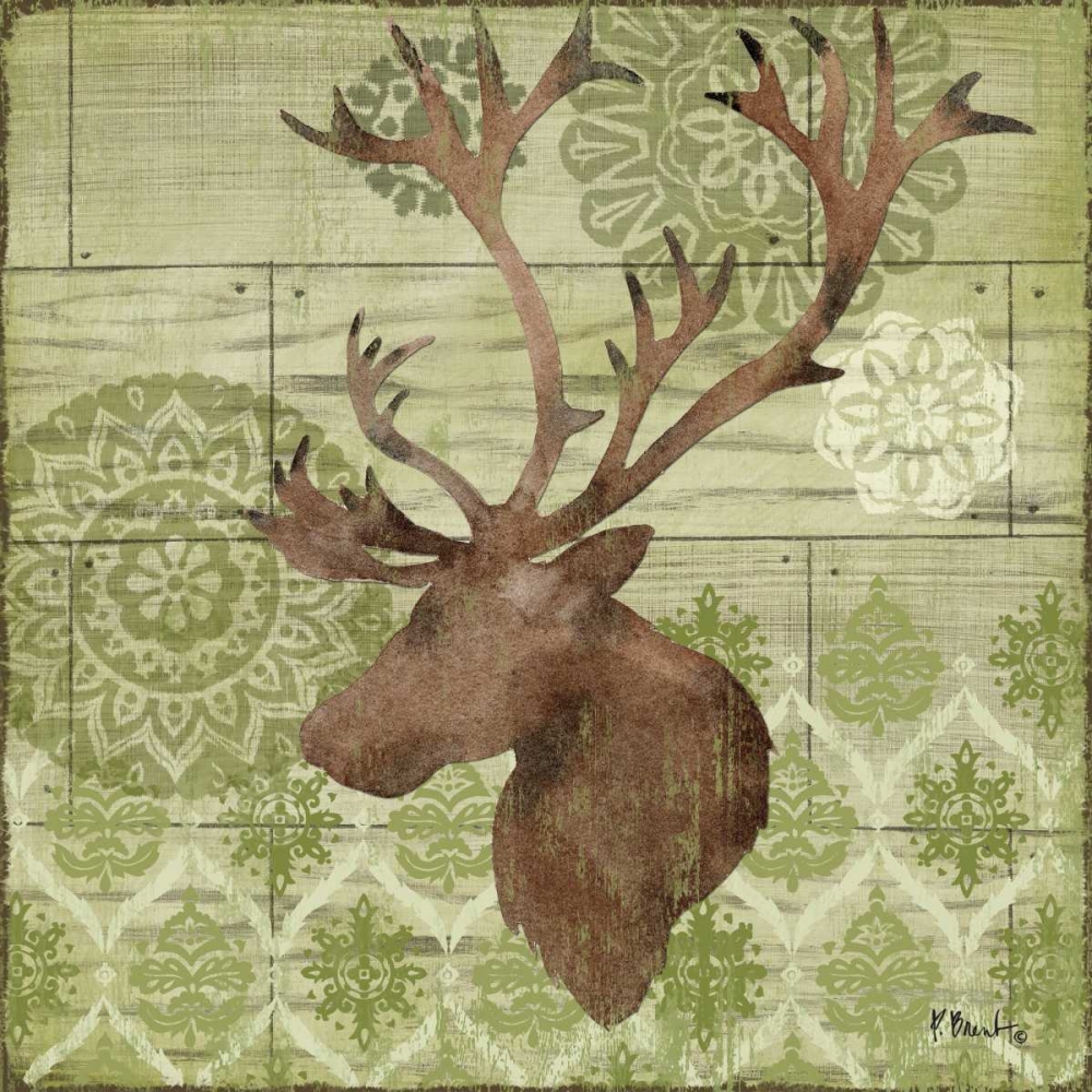 Woodland Ikat II art print by Paul Brent for $57.95 CAD