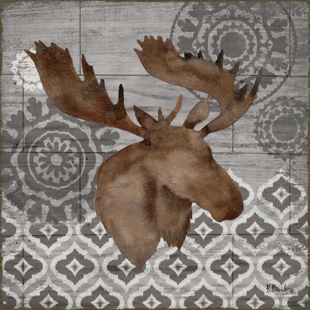 Woodland Ikat III art print by Paul Brent for $57.95 CAD