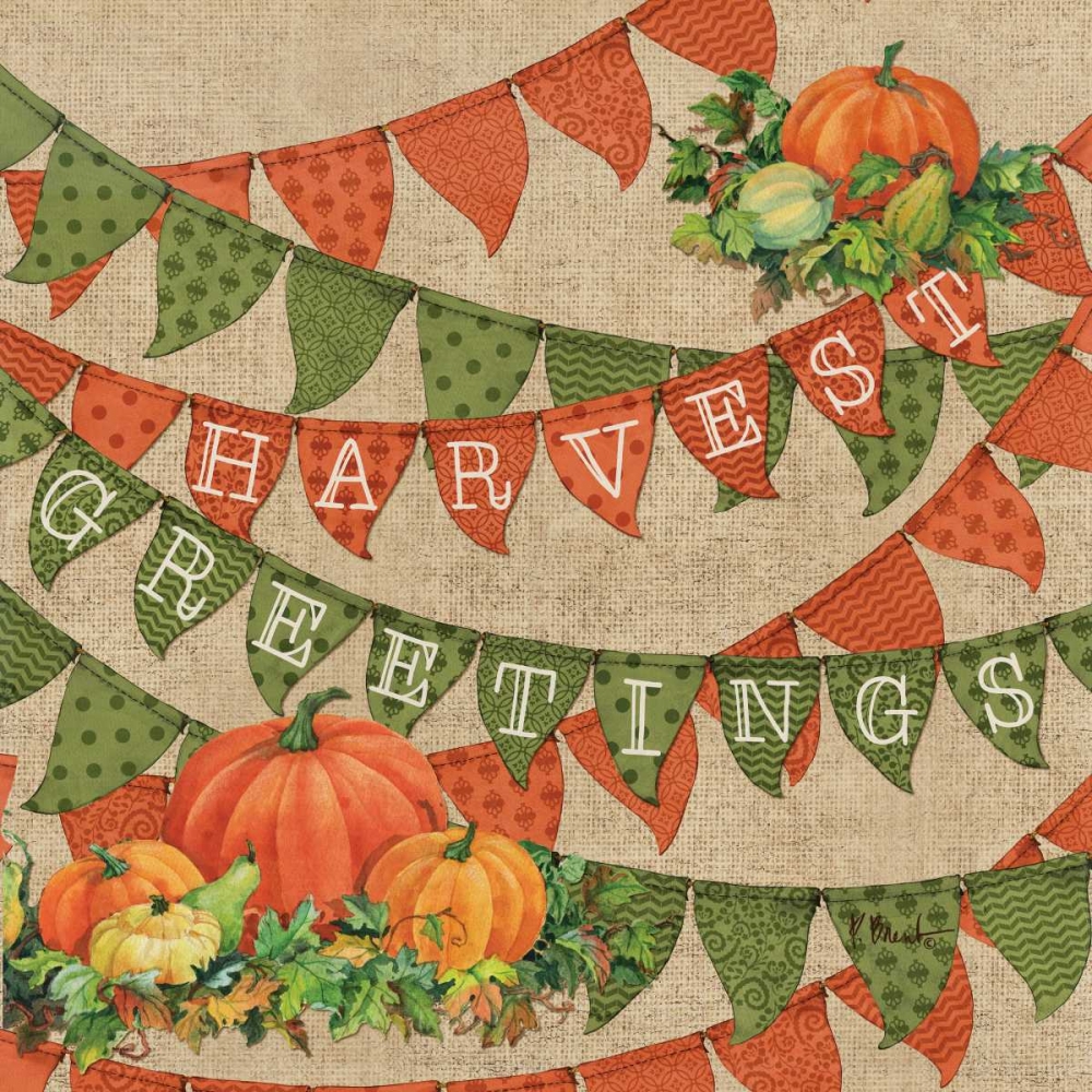 Harvest Greetings art print by Paul Brent for $57.95 CAD