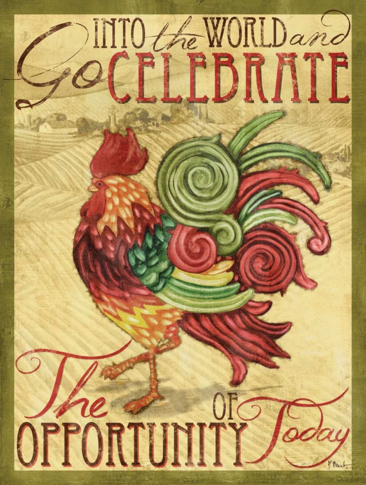 Daybreak Rooster II art print by Paul Brent for $57.95 CAD
