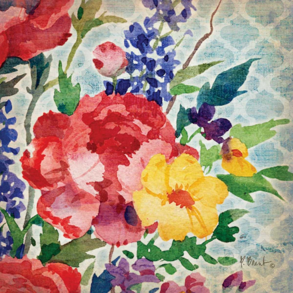 Patio Peony V art print by Paul Brent for $57.95 CAD