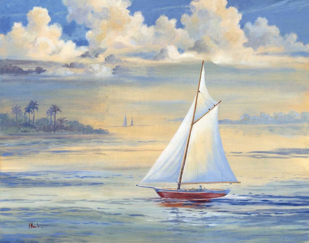 Bay of Palms art print by Paul Brent for $57.95 CAD