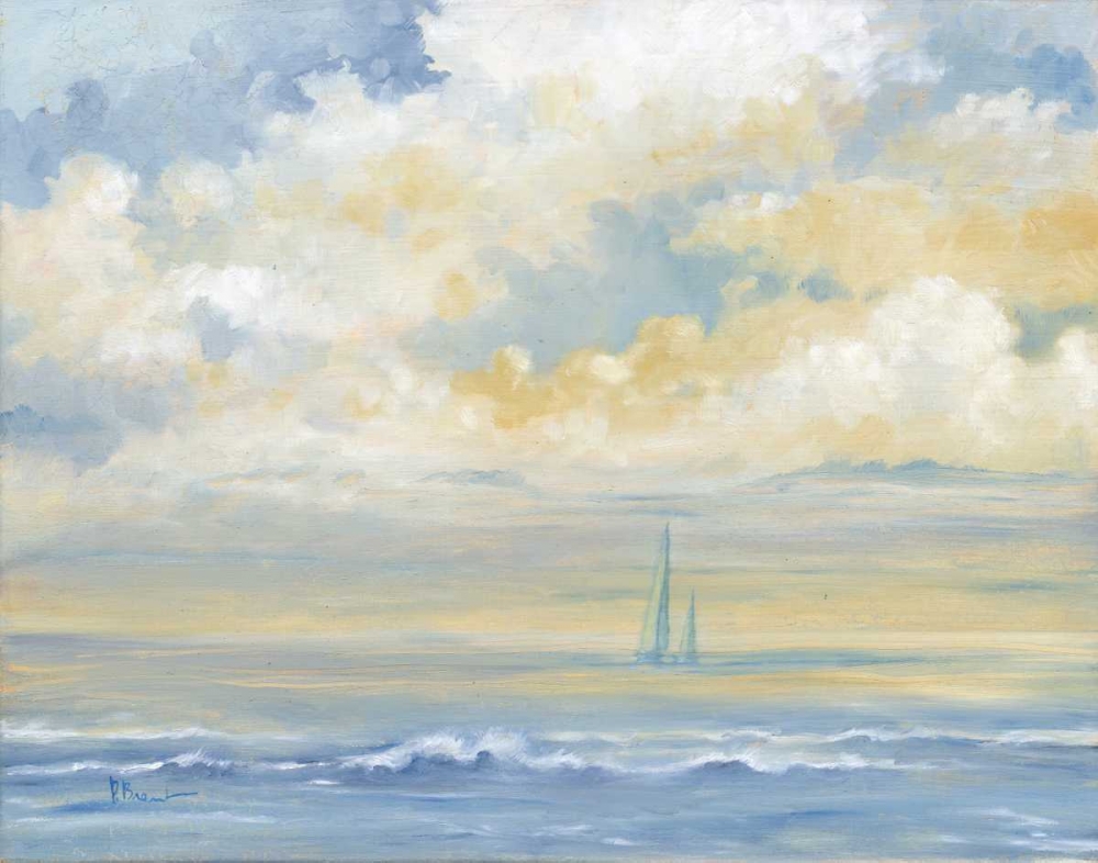 Misty Morning Sail art print by Paul Brent for $57.95 CAD