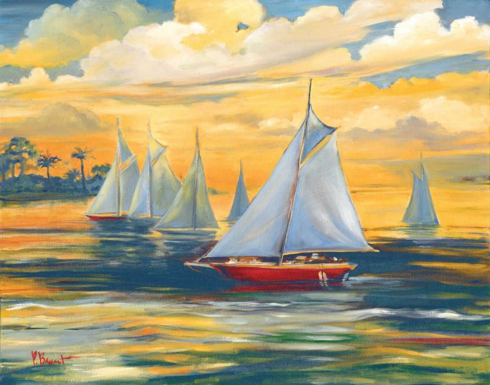 Golden Bay art print by Paul Brent for $57.95 CAD