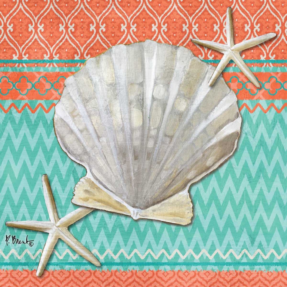 Santa Cruz Aqua III art print by Paul Brent for $57.95 CAD
