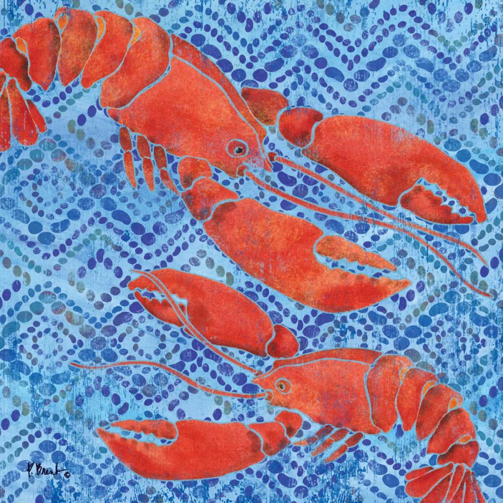 Jubilee Lobsters art print by Paul Brent for $57.95 CAD