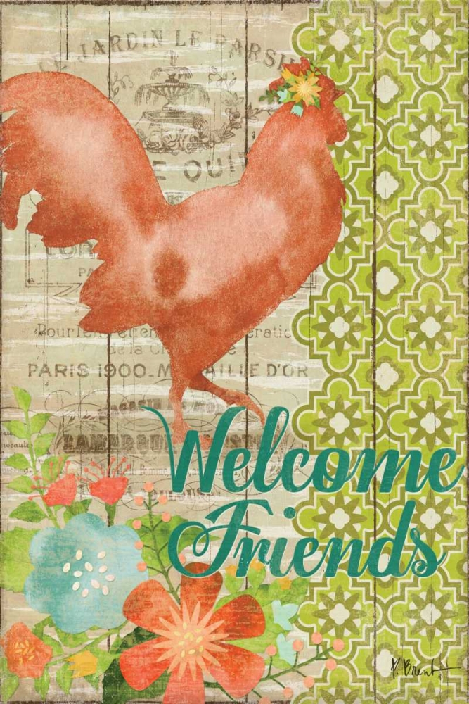 Farm Floral art print by Paul Brent for $57.95 CAD