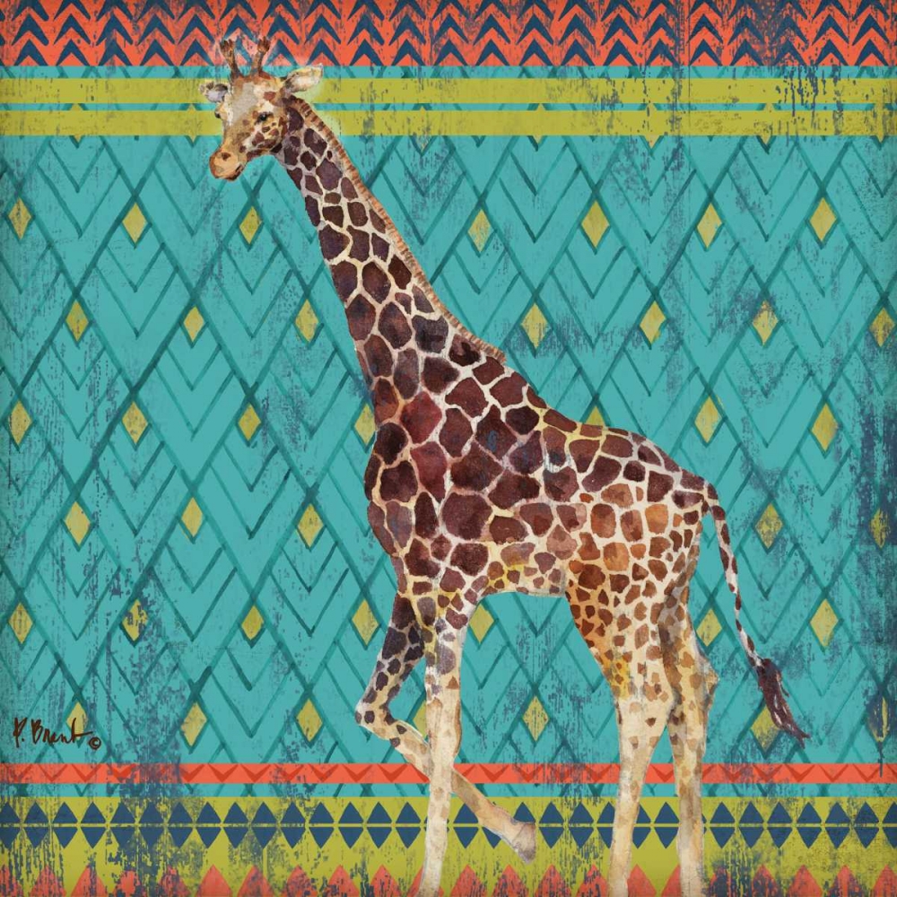 Tribal Trek II art print by Paul Brent for $57.95 CAD