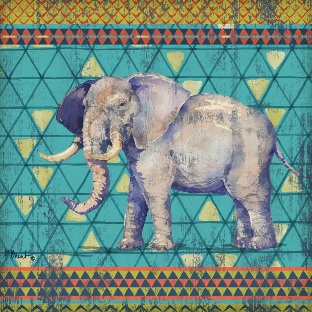 Tribal Trek IV art print by Paul Brent for $57.95 CAD