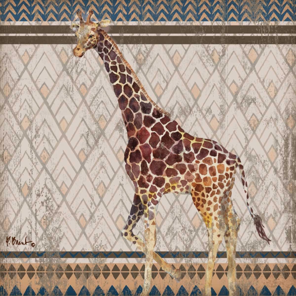 Tribal Trek Neutral II art print by Paul Brent for $57.95 CAD