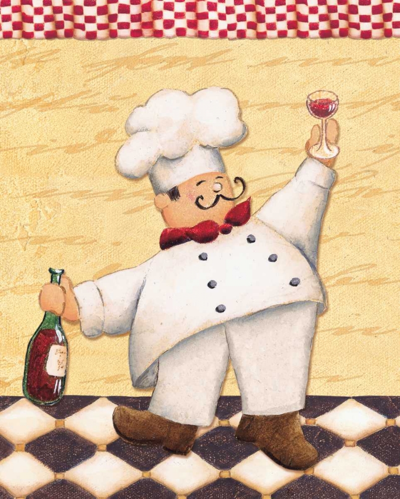 Le Chef et le Vin art print by Daphne Brissonnet for $57.95 CAD