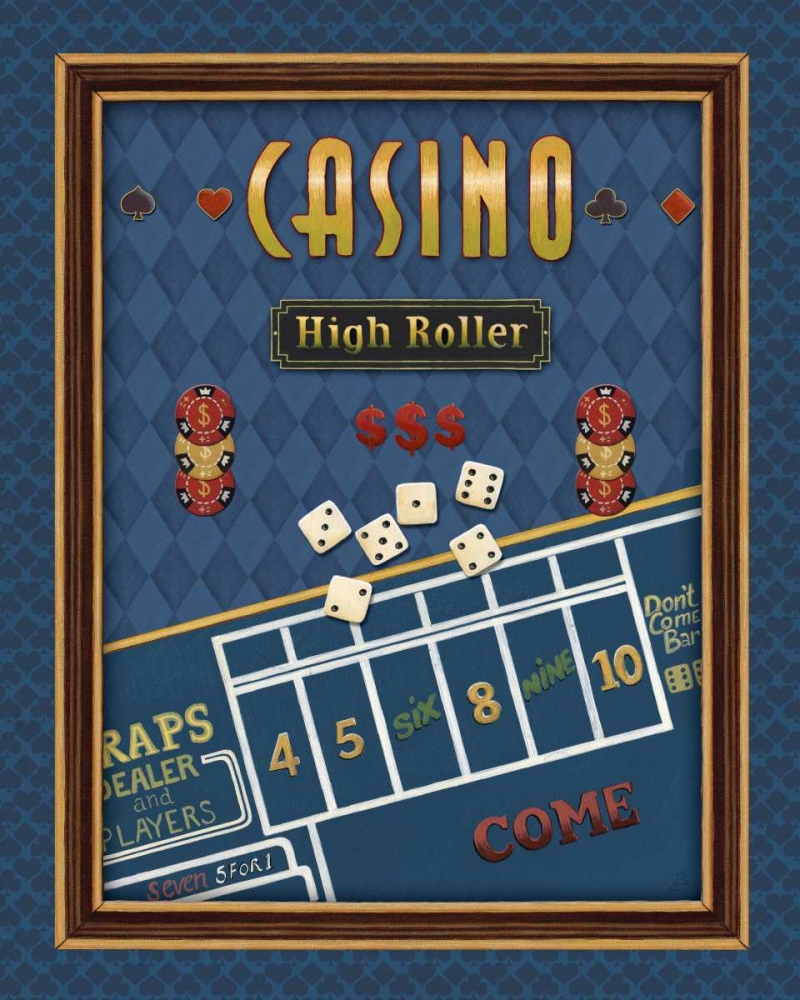 High Roller art print by Daphne Brissonnet for $57.95 CAD