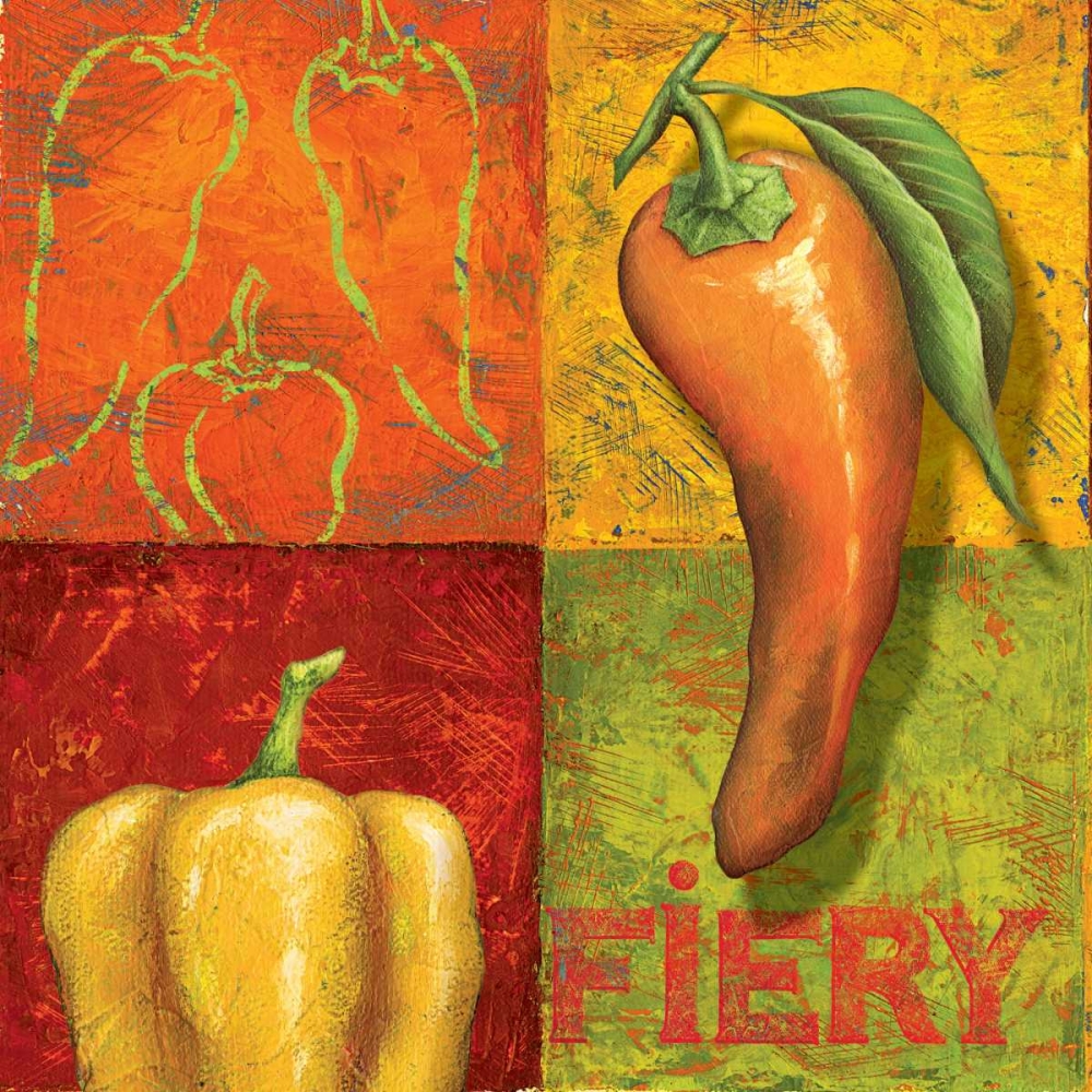 Chili I art print by Delphine Corbin for $57.95 CAD