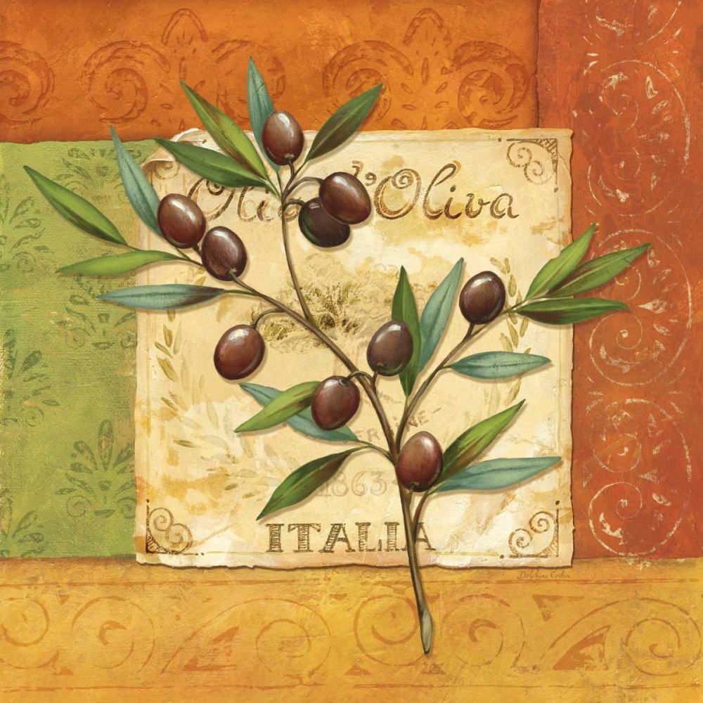 Olives du Midi II art print by Delphine Corbin for $57.95 CAD