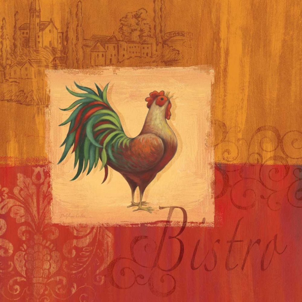 Cocorico I art print by Delphine Corbin for $57.95 CAD