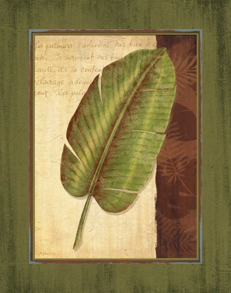 Palm Tropical II art print by Delphine Corbin for $57.95 CAD