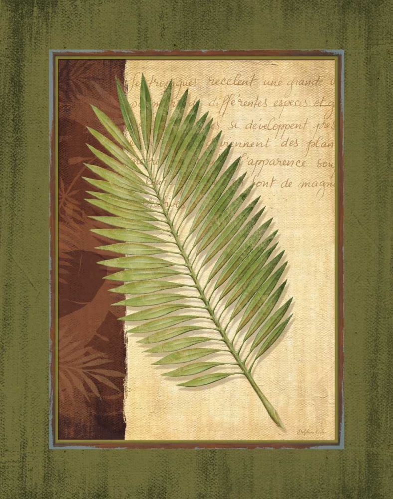 Palm Tropical III art print by Delphine Corbin for $57.95 CAD