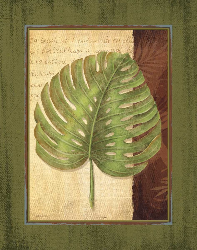 Palm Tropical IV art print by Delphine Corbin for $57.95 CAD