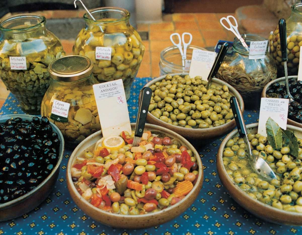 Olives Antibes art print by Zeny Cieslikowski for $57.95 CAD