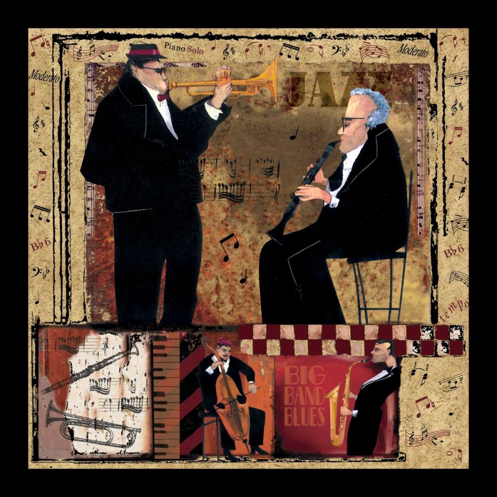Jazz Trumpet art print by CW Designs Inc. for $57.95 CAD