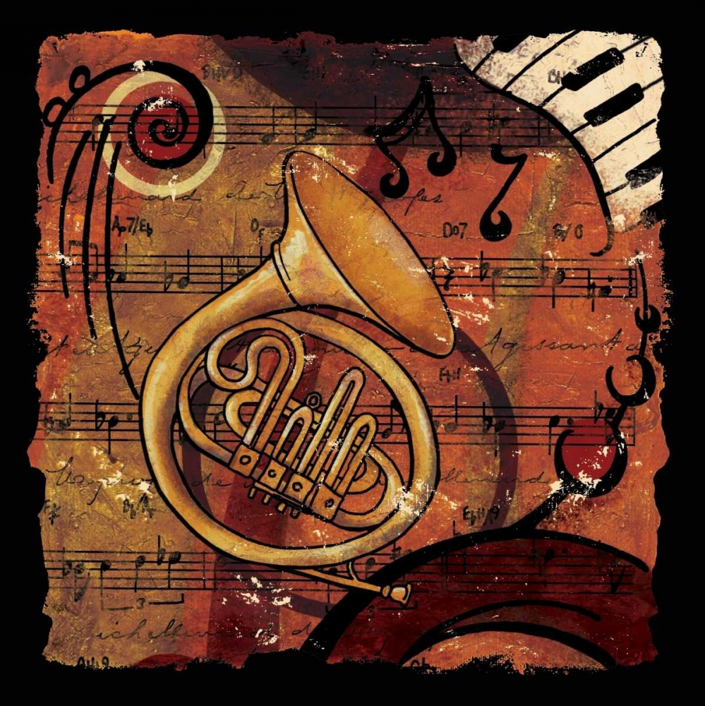 Jazz Music III art print by CW Designs Inc. for $57.95 CAD