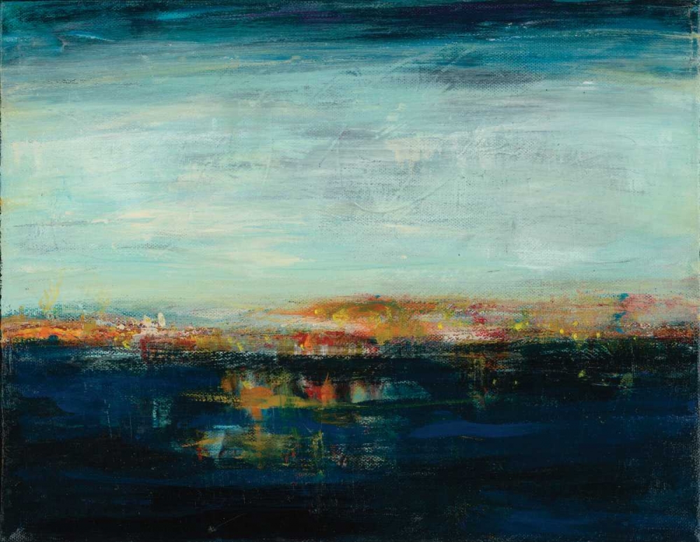 Night Reflection art print by Nikki Dilbeck for $57.95 CAD