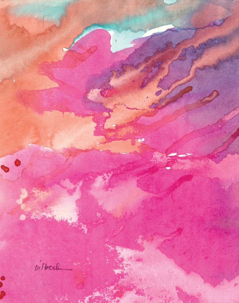 Pink art print by Nikki Dilbeck for $57.95 CAD