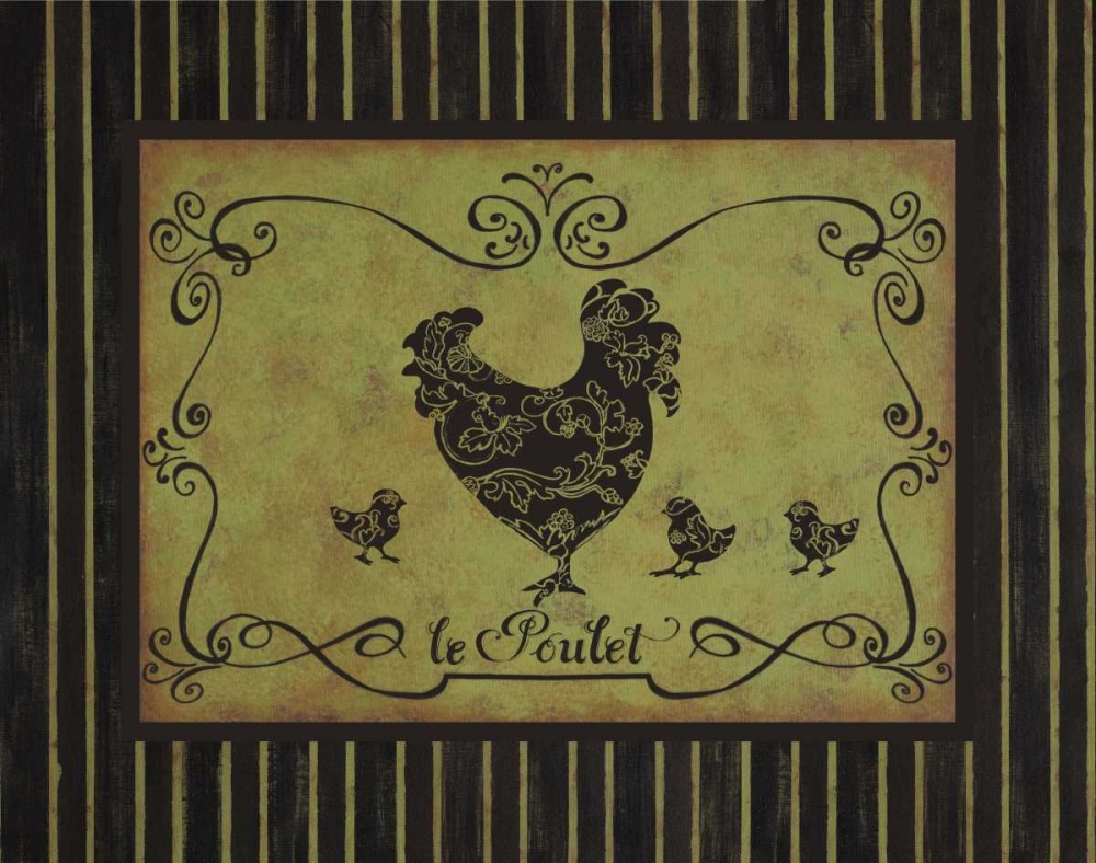 le Poulet art print by Sophie Devereux for $57.95 CAD