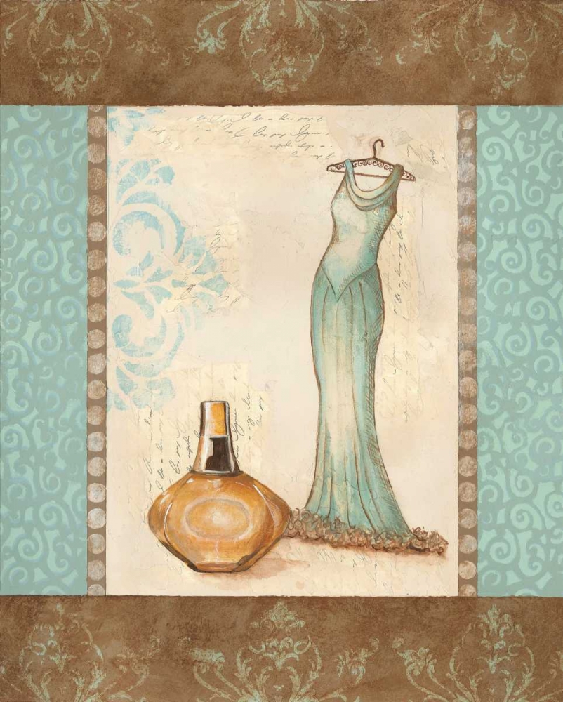 Aqua Fashion II art print by Sophie Devereux for $57.95 CAD