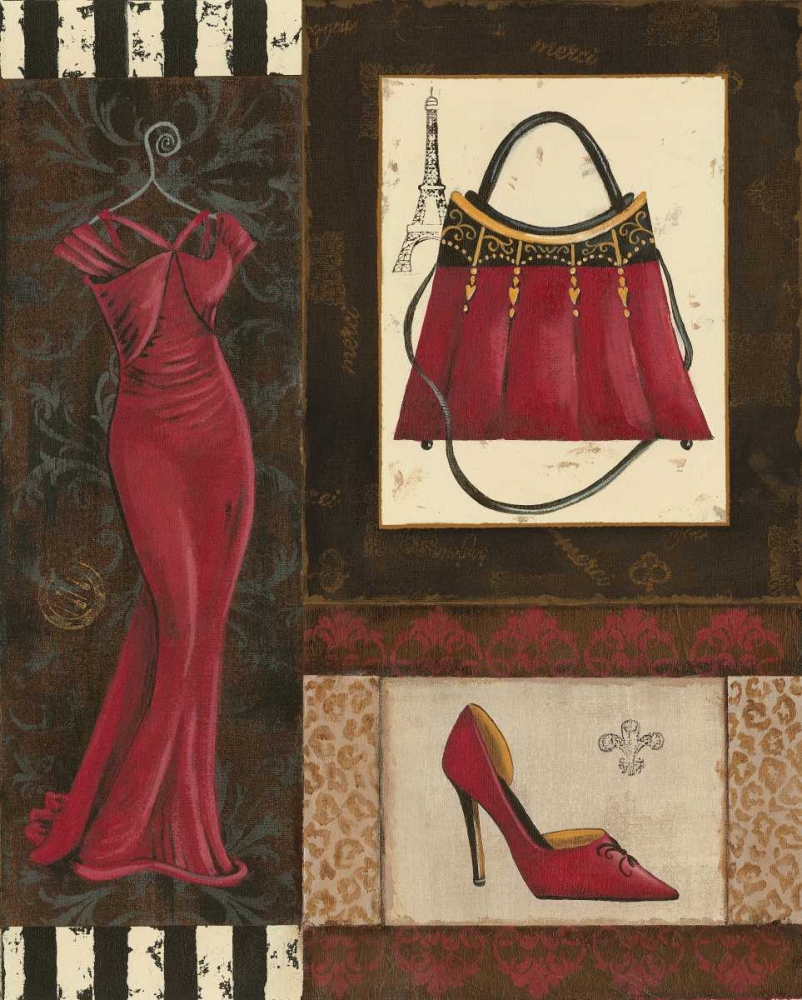Fashion Collage I art print by Sophie Devereux for $57.95 CAD