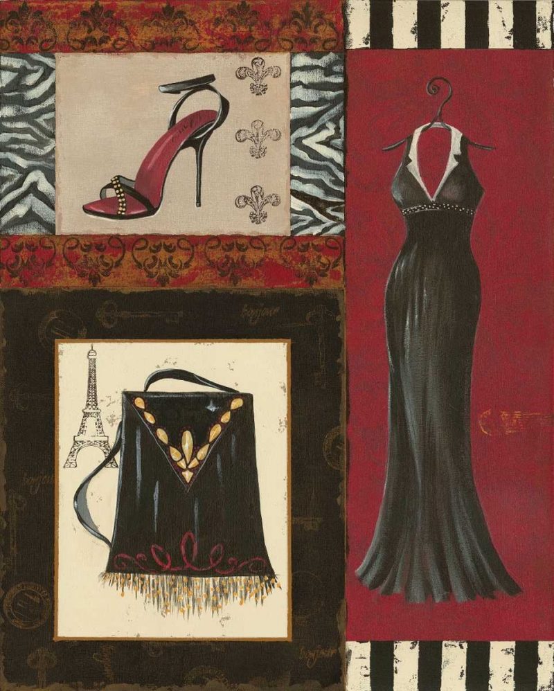 Fashion Collage II art print by Sophie Devereux for $57.95 CAD