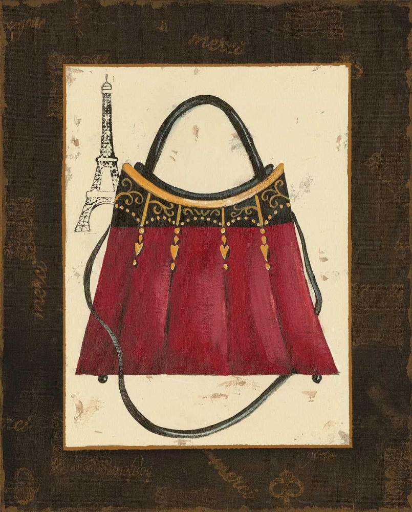 Fashion Purse I art print by Sophie Devereux for $57.95 CAD