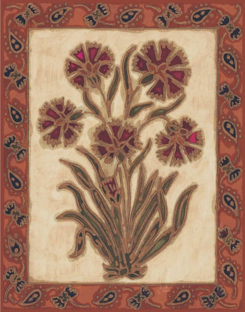 Global Flowers I art print by Elizabeth David for $57.95 CAD