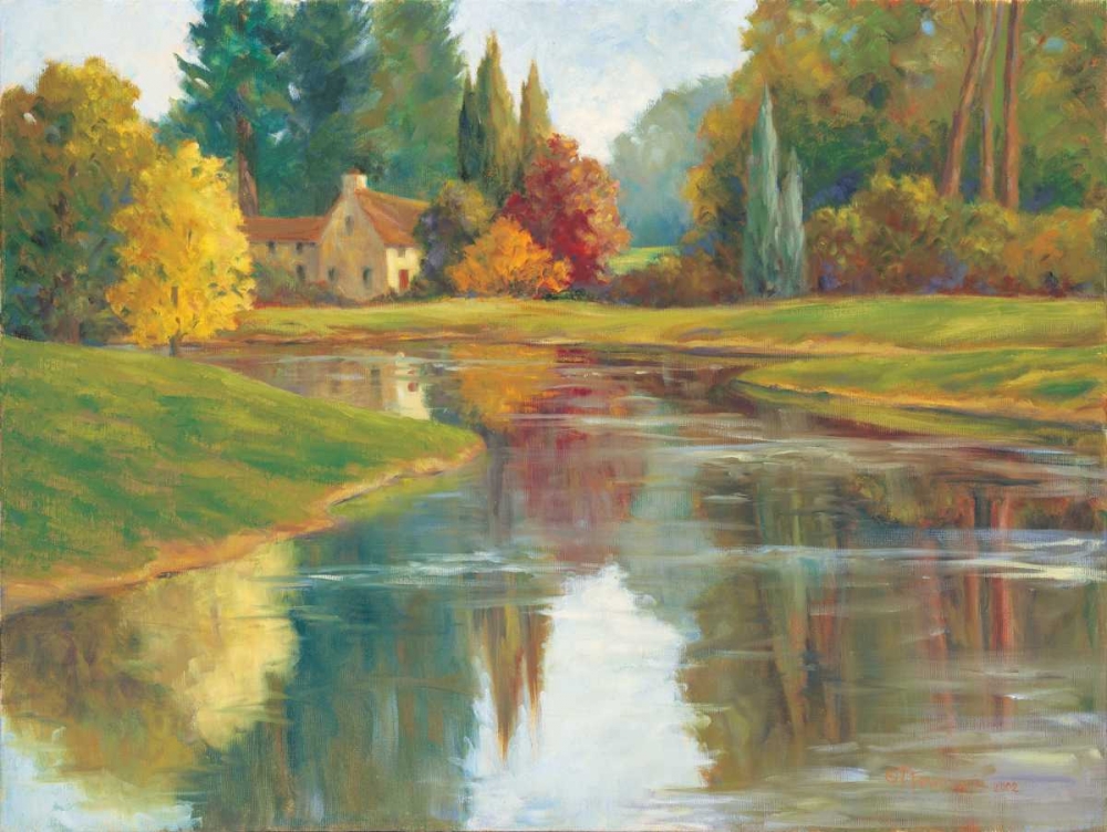 Calm Waters I art print by Pamela Fermanis for $57.95 CAD