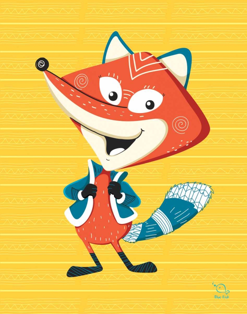 Collars Up! art print by Blue Fish for $57.95 CAD