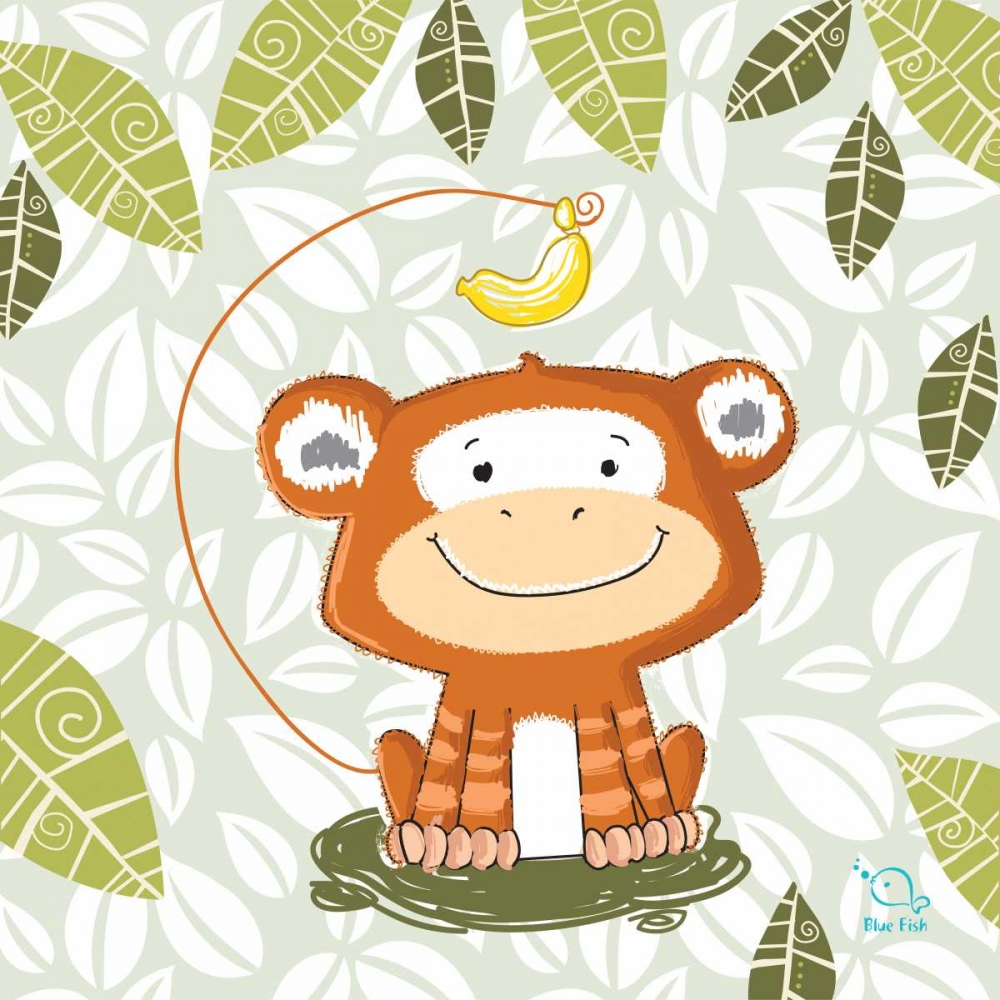 A Banana Tale art print by Blue Fish for $57.95 CAD