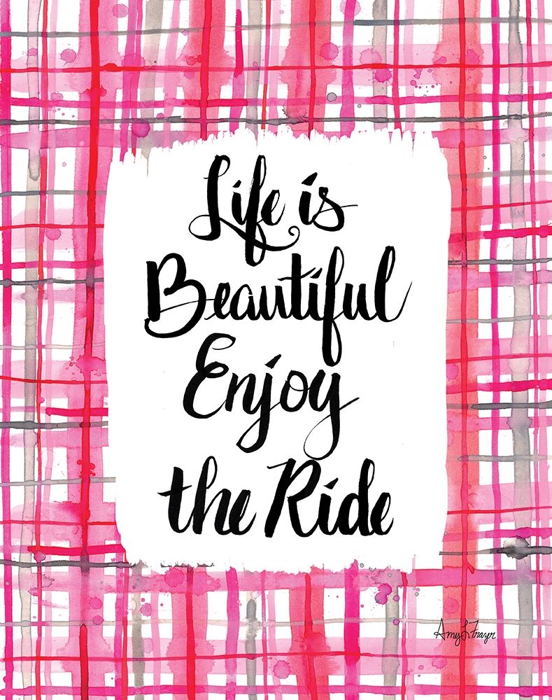 Enjoy the Ride art print by Amy Frazer for $57.95 CAD