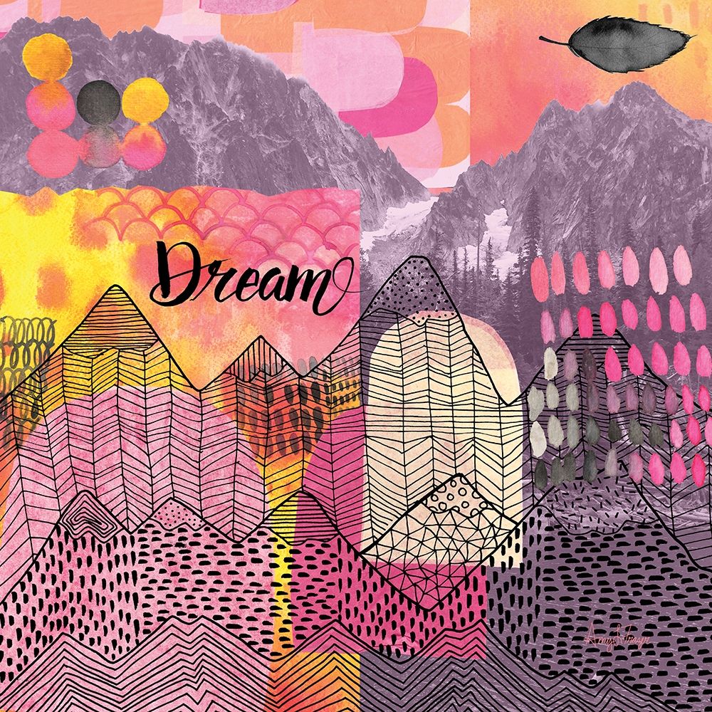 Mountains Dream art print by Amy Frazer for $57.95 CAD