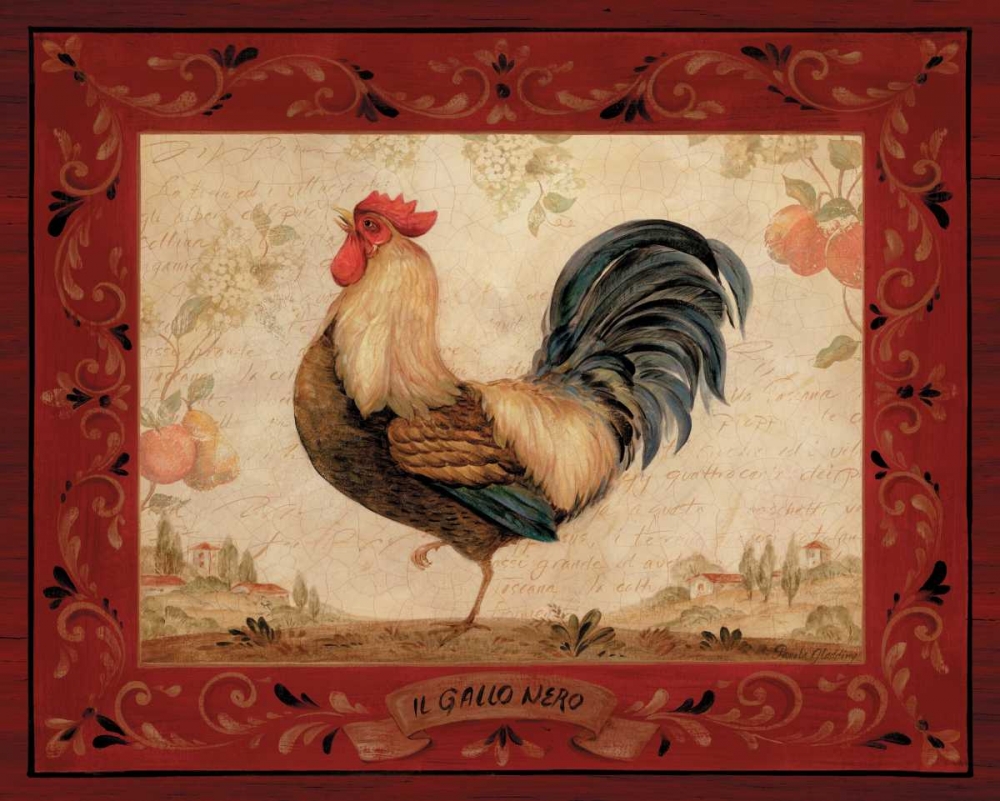 Gallo Nero art print by Pamela Gladding for $57.95 CAD