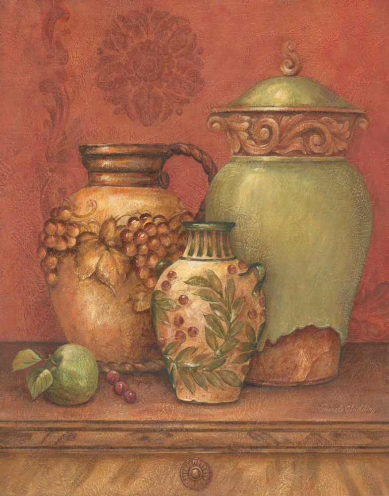 Tuscan Urns II art print by Pamela Gladding for $57.95 CAD