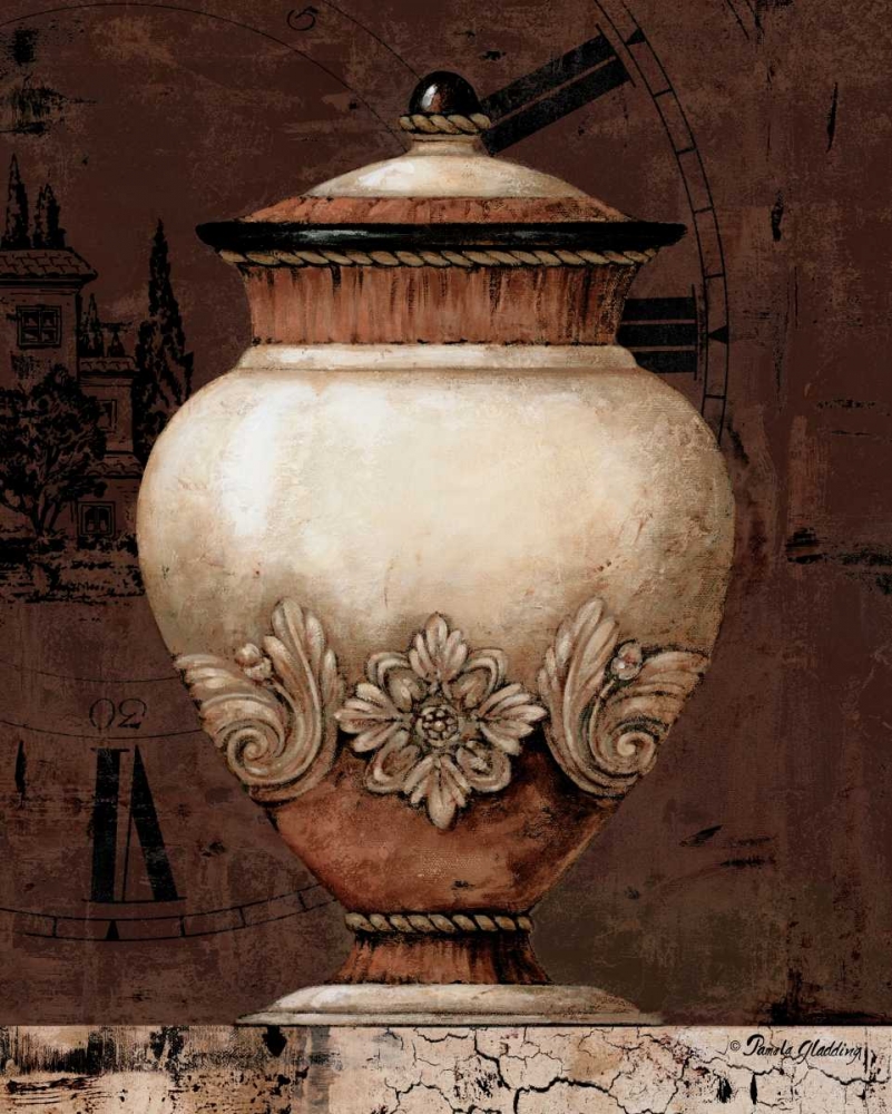 Timeless Urn I art print by Pamela Gladding for $57.95 CAD