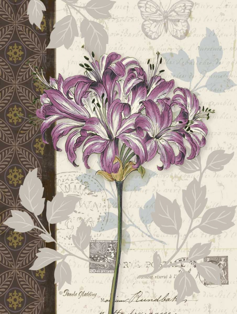 Chelsea Purple I art print by Pamela Gladding for $57.95 CAD