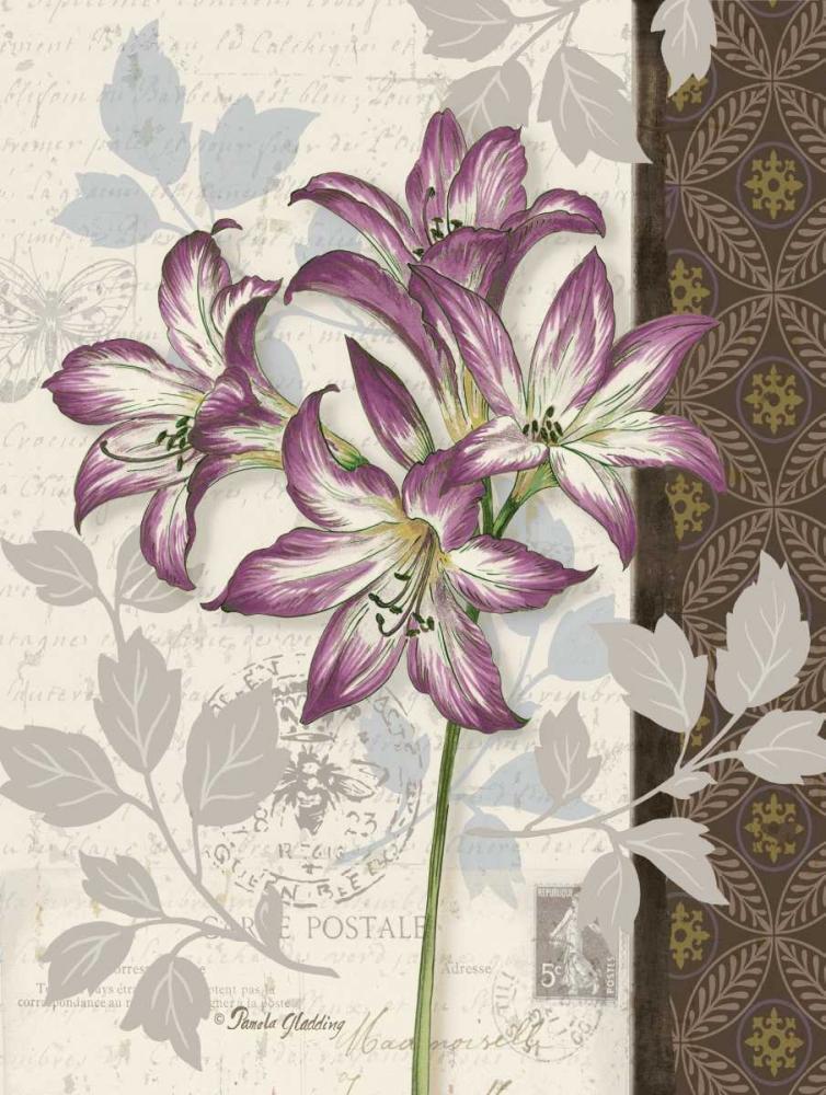 Chelsea Purple II art print by Pamela Gladding for $57.95 CAD