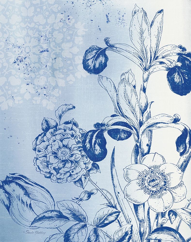 Wash Floral I art print by Pamela Gladding for $57.95 CAD
